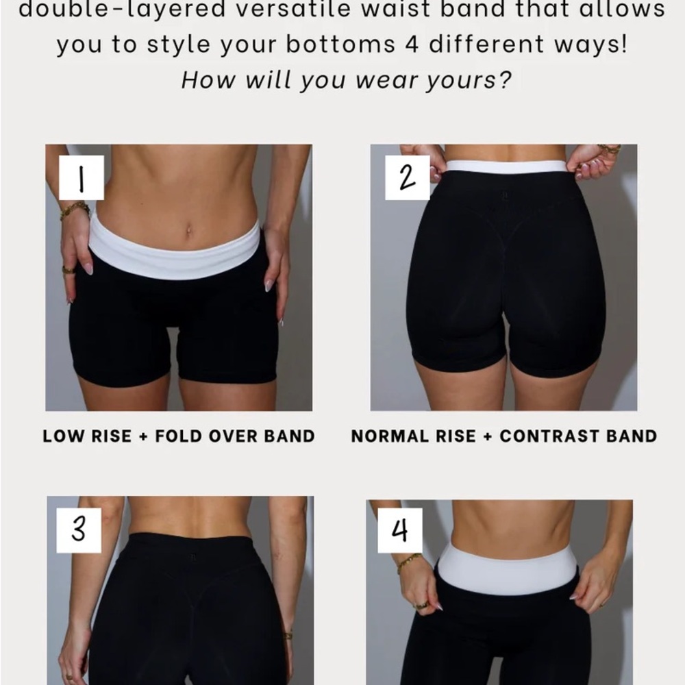 LIASON THE LABEL WILDSIDE LAYERED BRA AND LEGGING - Picture 6 of 7